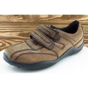 Hotter Shoes Size 8.5 M Brown Fashion‎ Sneakers Leather Men Energize